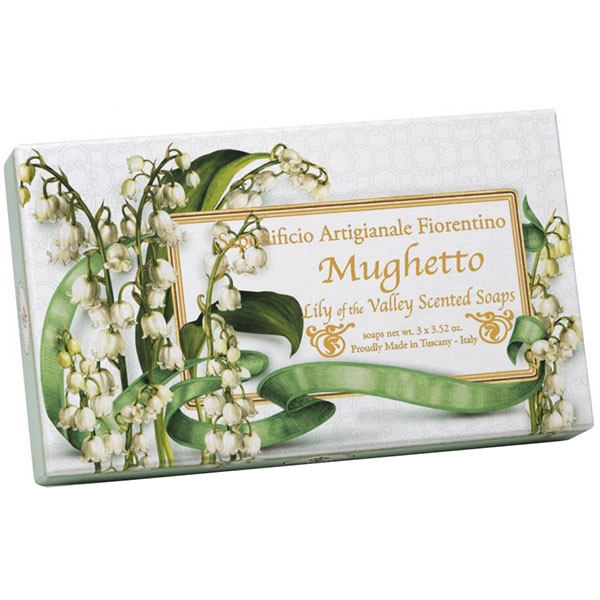 Saponificio Artigianale Fiorentino Набор мыла Ландыш / Mughetto